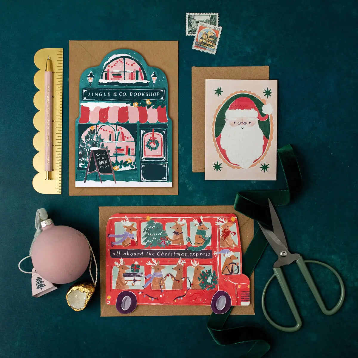 Bookstore Christmas Card | Holiday Cards | Christmas