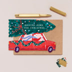 Driving Home For Christmas Card | Holiday Cards