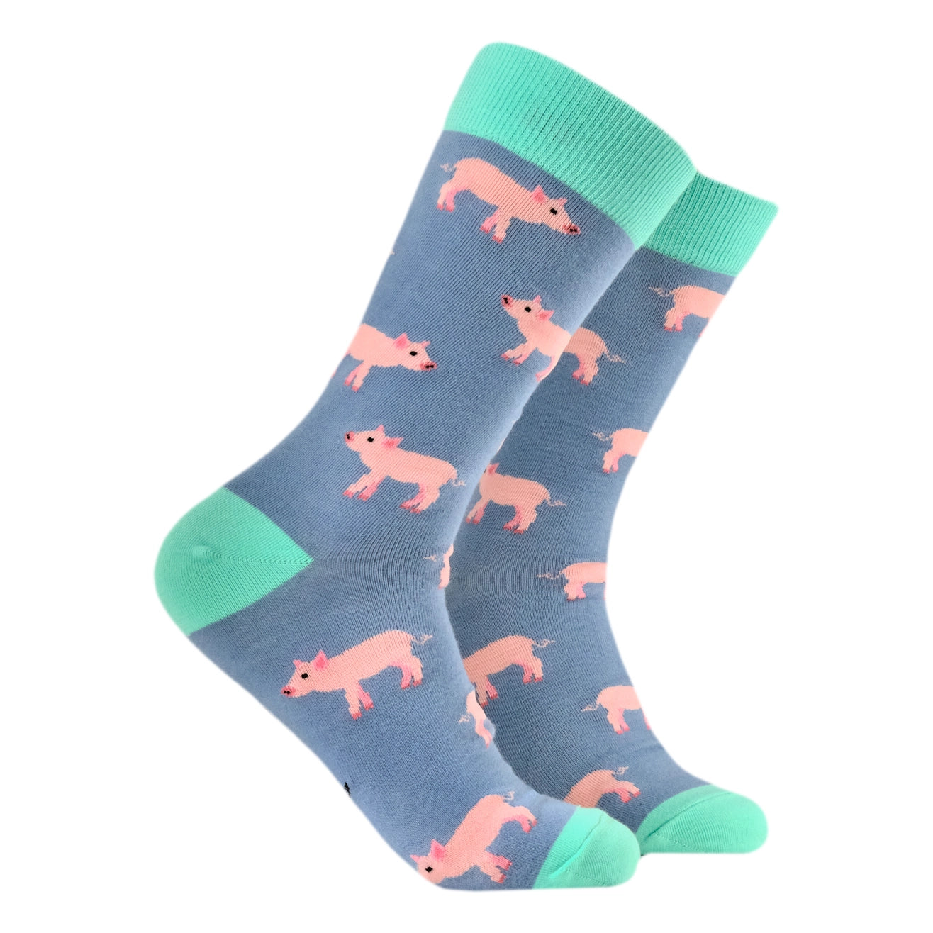Piglets Bamboo Socks-Denim/ L