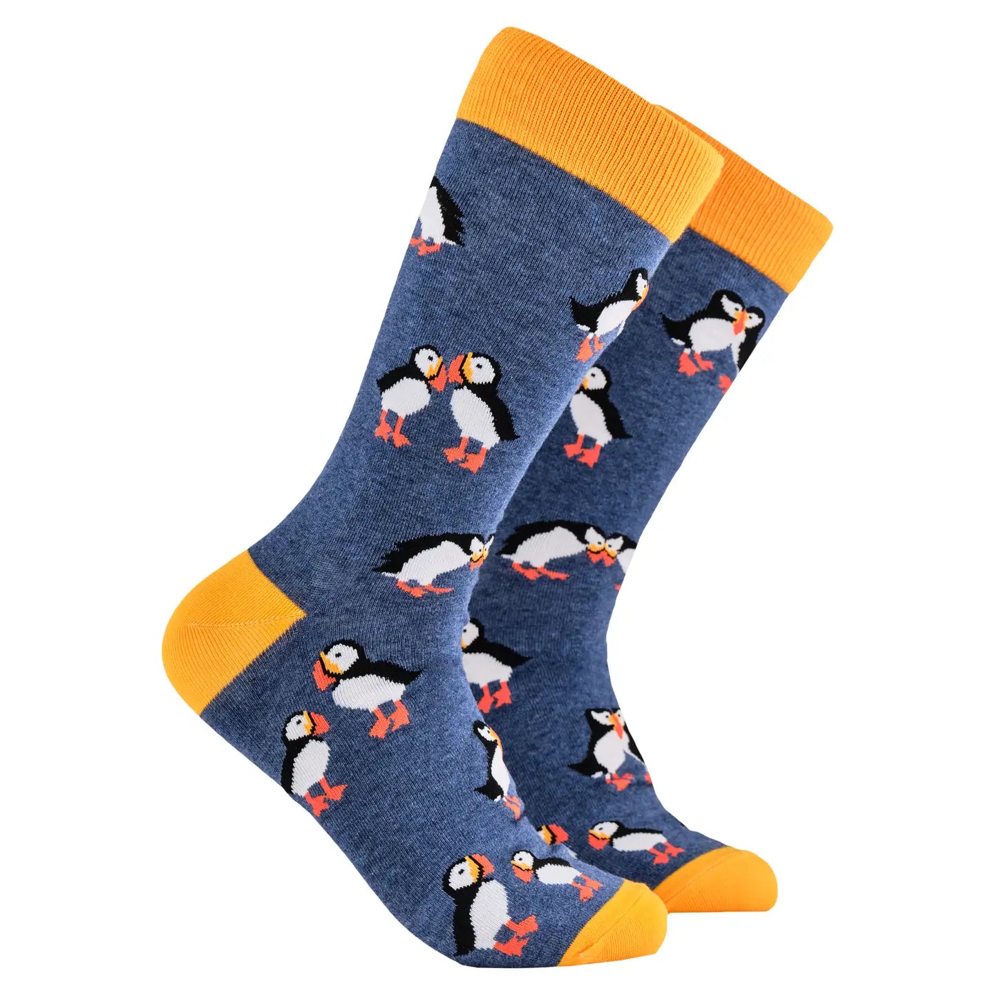 Puffin Socks - Mate For Life-Blue