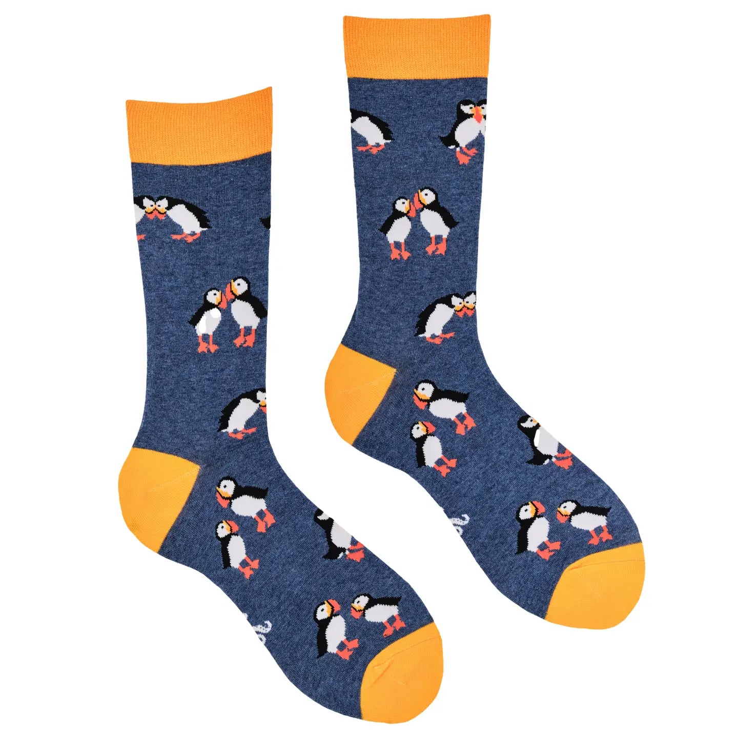 Puffin Socks - Mate For Life-Blue