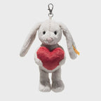 Steiff Pendant Hoppie rabbit – Love – light grey