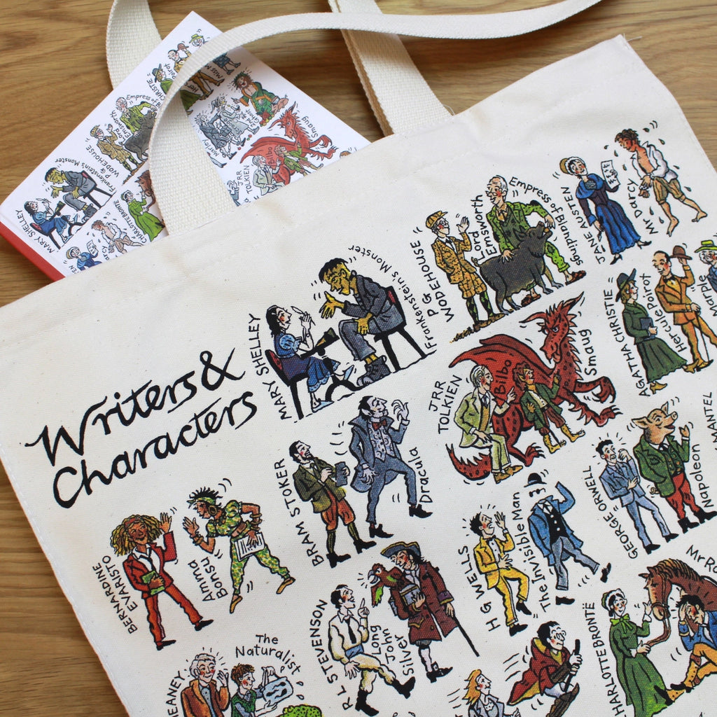 Writers & Characters Tote Bag