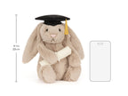 Jellycat Bashful Bunny Graduation Outfit