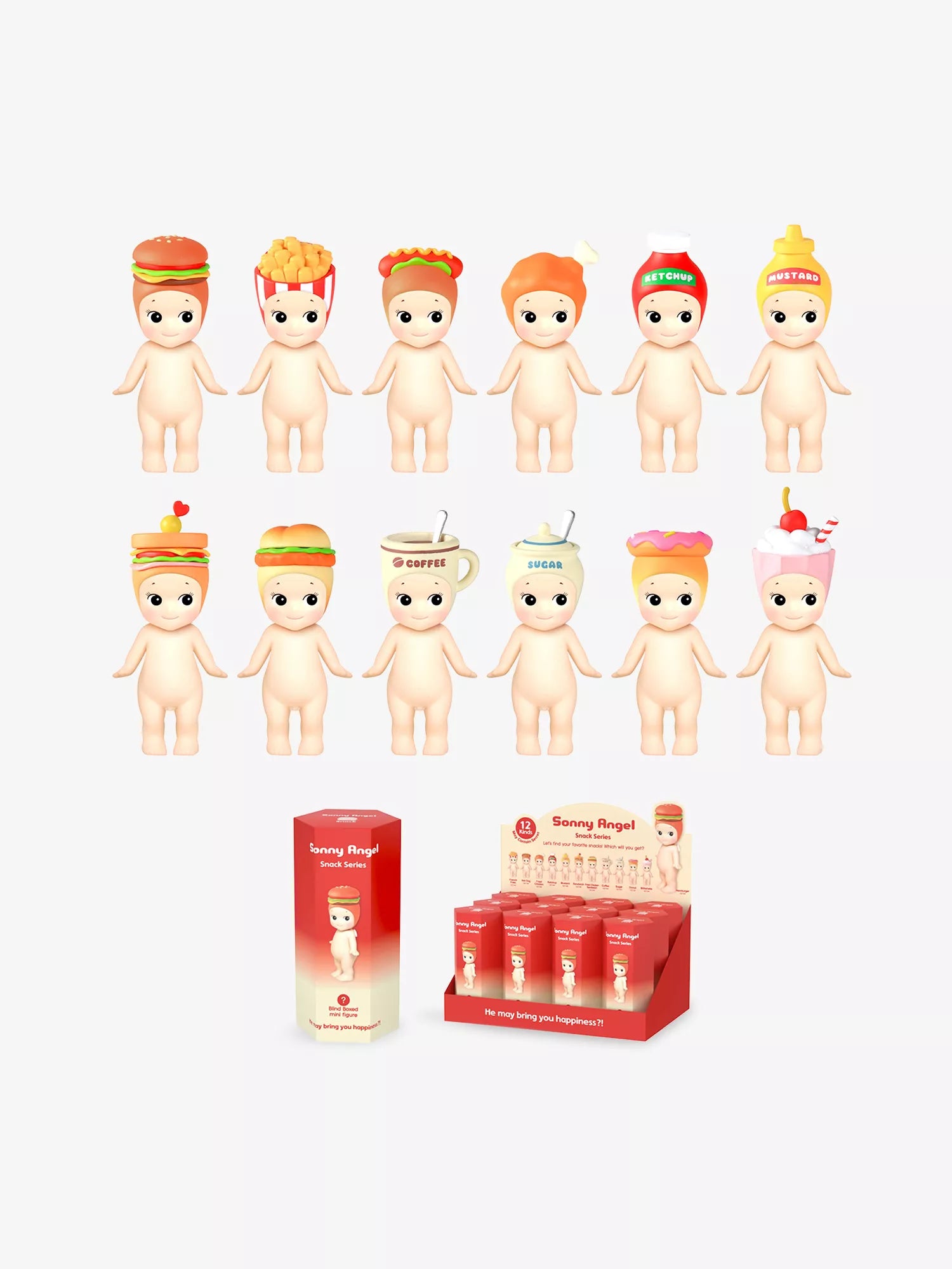 Sonny Angel - Snack Series Figure Blind Box 10cm - No return & refund - Resale