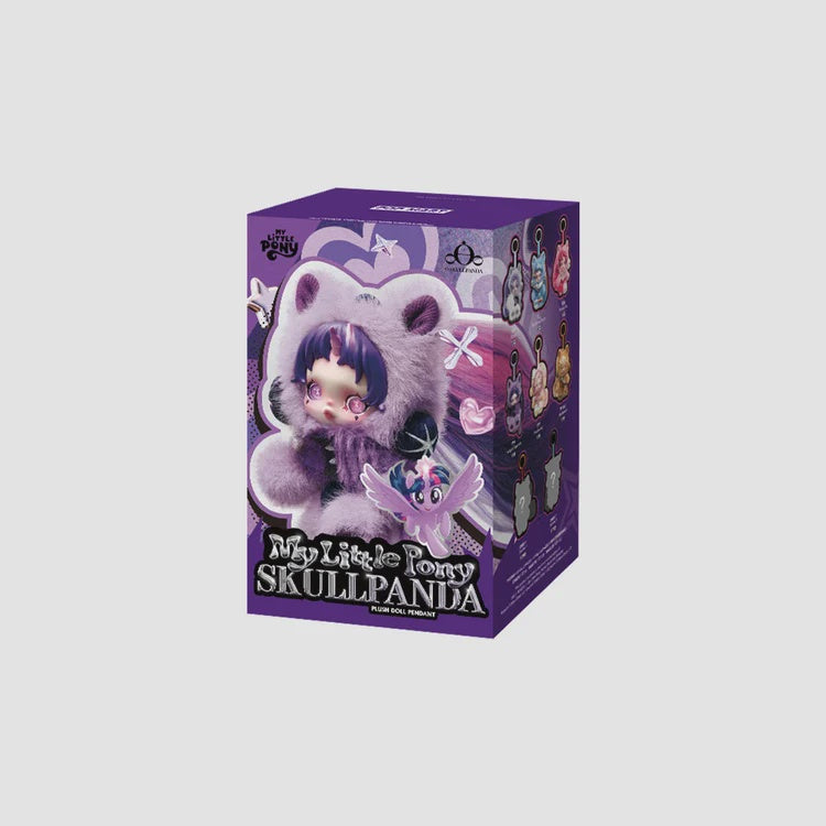 SKULLPANDA × My Little Pony Series Plush Doll Pendant - No return & refund