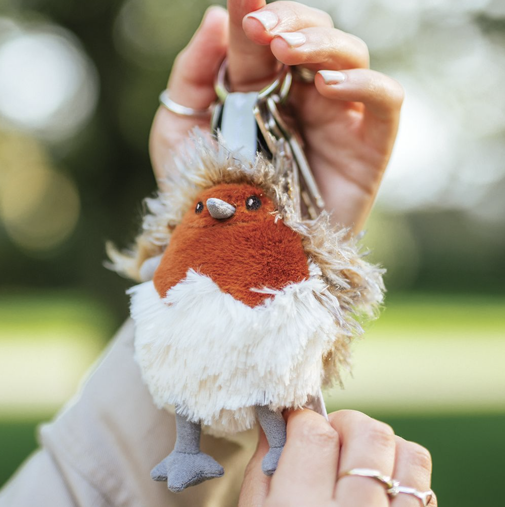 Wrendale keyring-Adele Robin Plush
