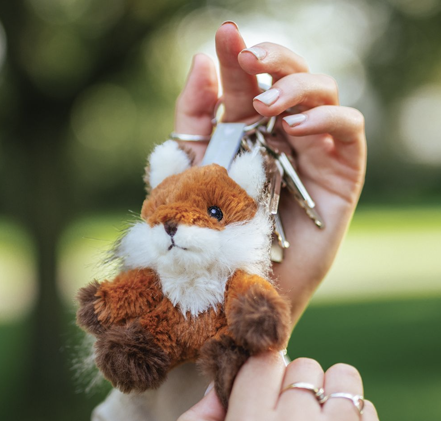 Wrendale keyring-Autumn Fox Plush