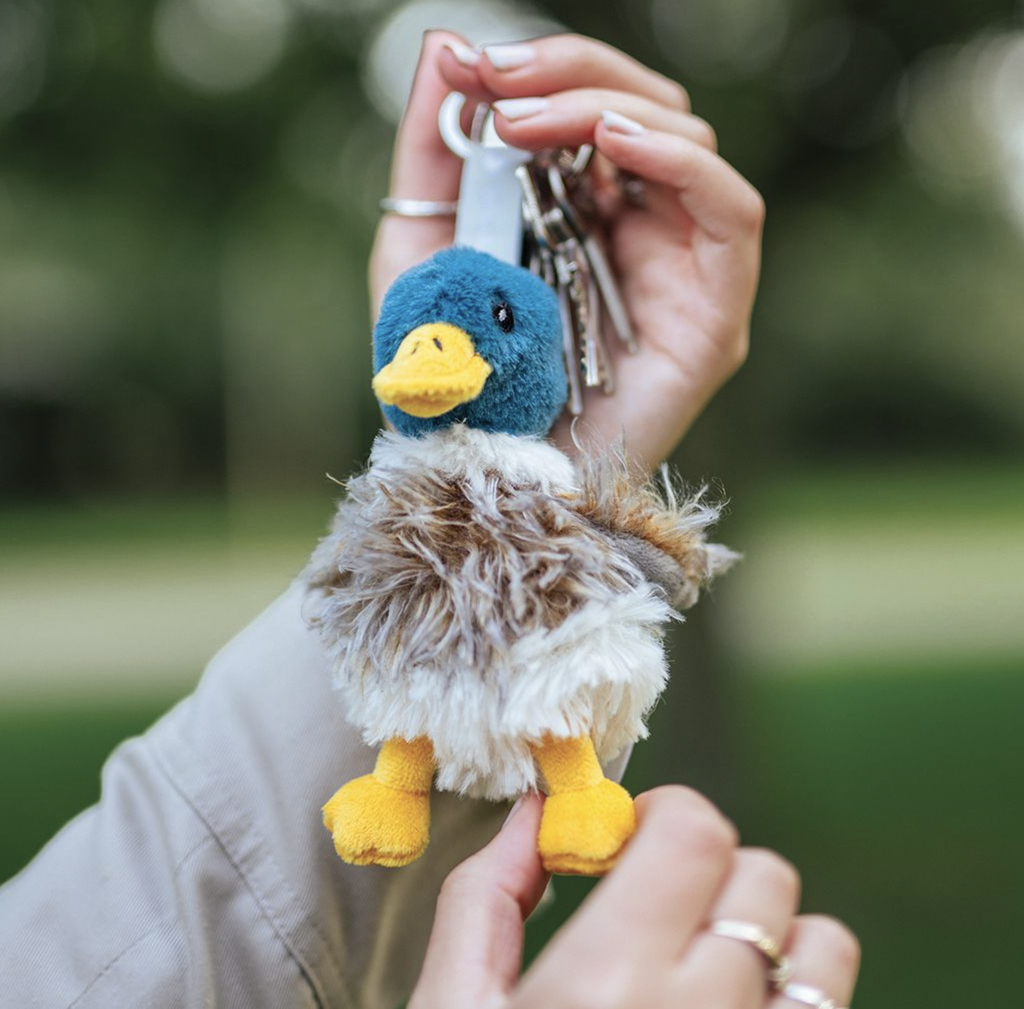 Wrendale Duck Plush Keyring