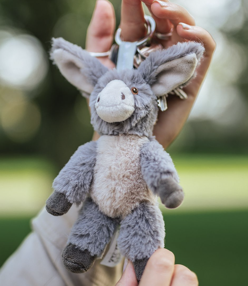 Wrendale Plush Donkey Keyring-Jack