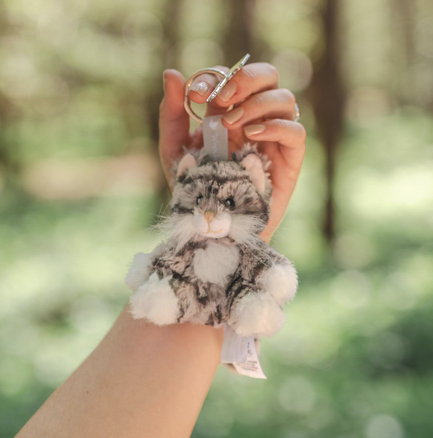 Wrendale plush cat key chain - Esmeralda
