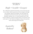 Wrendale Plush Toy Squirrel -Fern