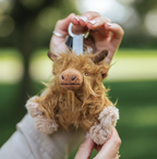 Wrendale Plush Highland Cow key chain-Gordon