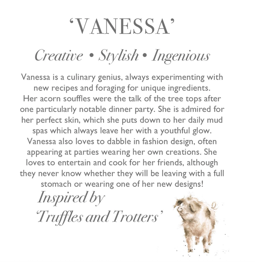 Wrendale Pig Large Plush - Vanessa