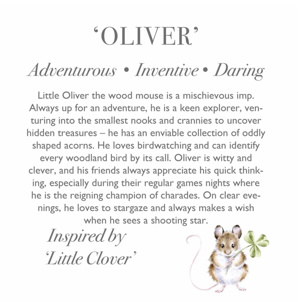 Wrendale Junior Oliver Mouse - Medium