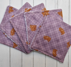 Scottish Fabric Face Wipes -  Mixed