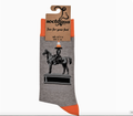 Duke of Wellington Glasgow Socks-Grey/ S