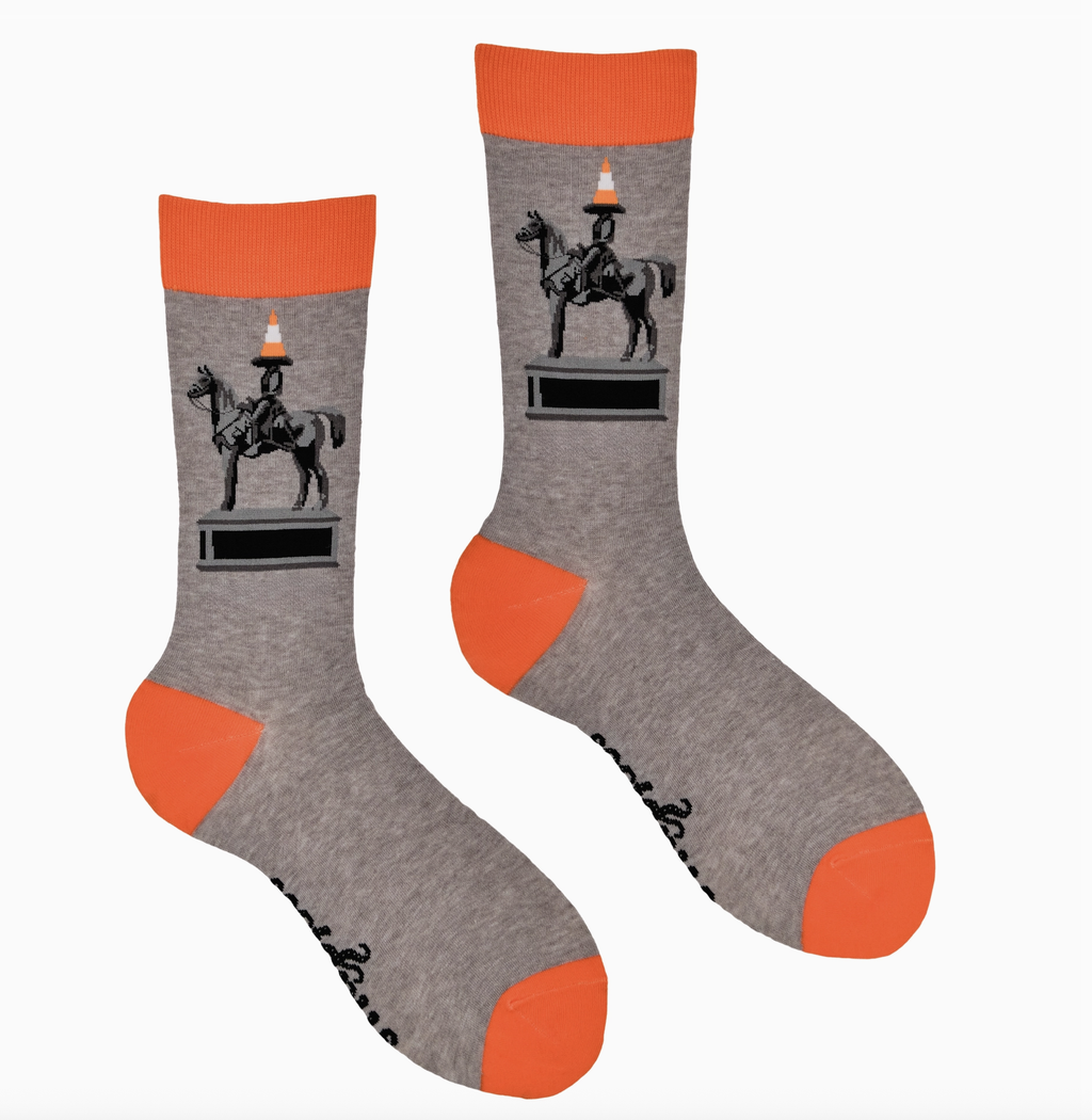 Duke of Wellington Glasgow Socks-Grey/ S