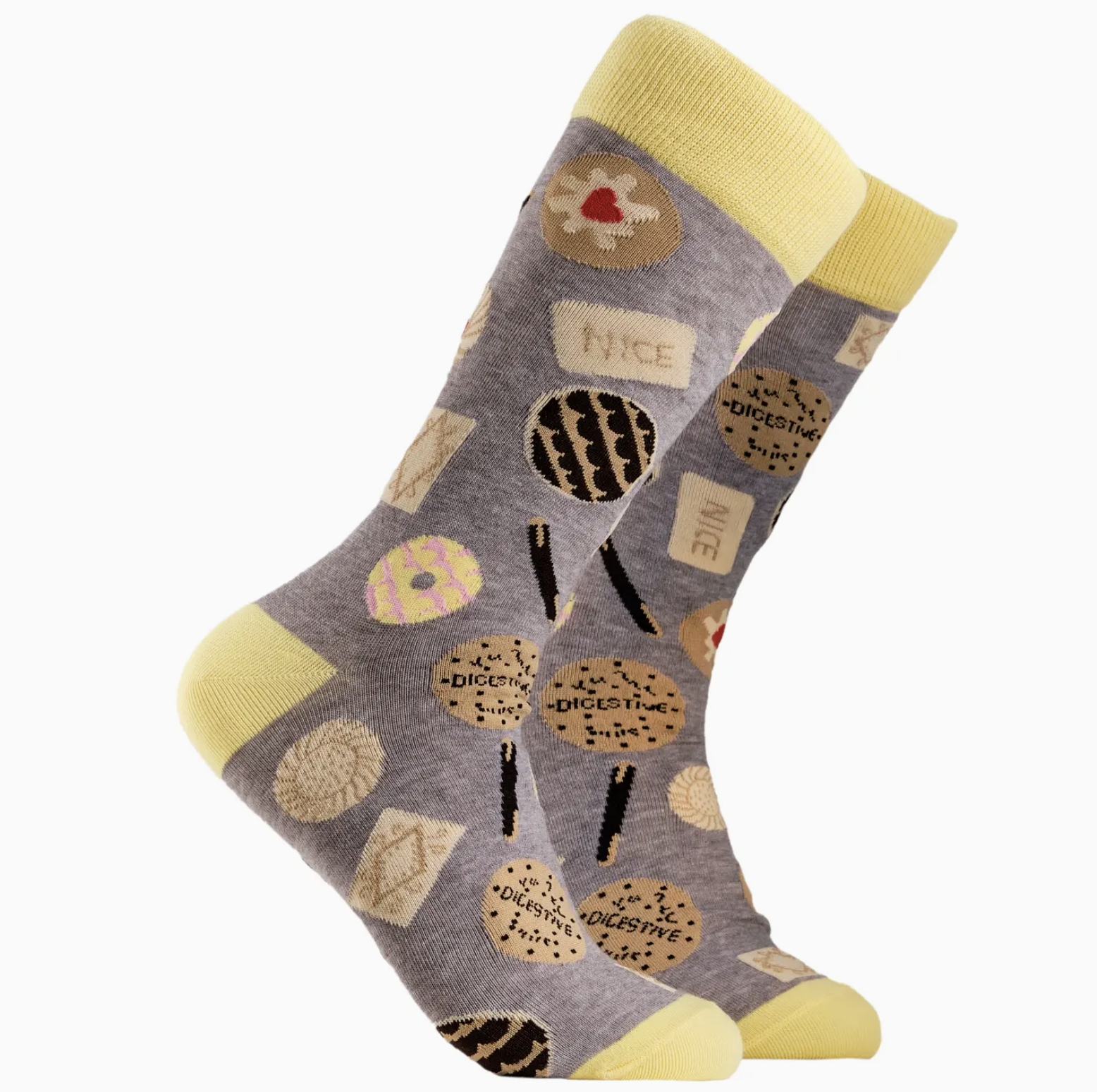 Biscuit Socks-Grey/ S