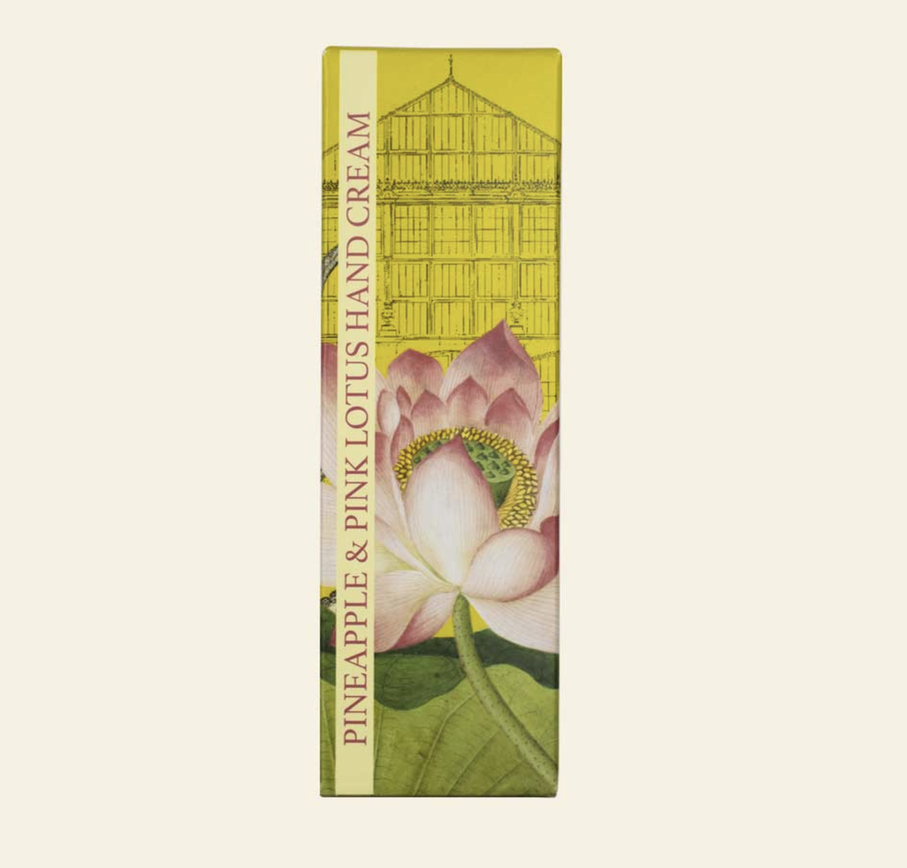Kew Gardens Pineapple and Pink Lotus Hand Cream