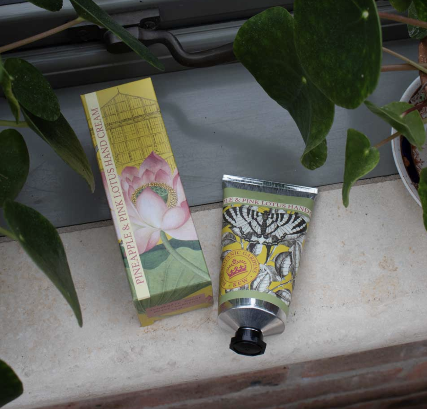 Kew Gardens Pineapple and Pink Lotus Hand Cream