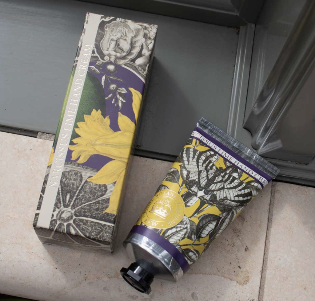 Kew Gardens Narcissus Lime Hand Cream