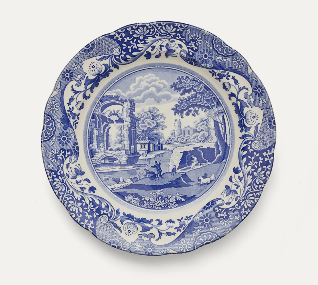 Spode Blue Italian 27cm Dinner Plate