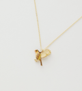 Fable Enamel Flying Robin Necklace