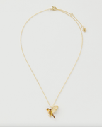 Fable Enamel Flying Robin Necklace