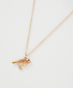 Fable Enamel Robin Necklace