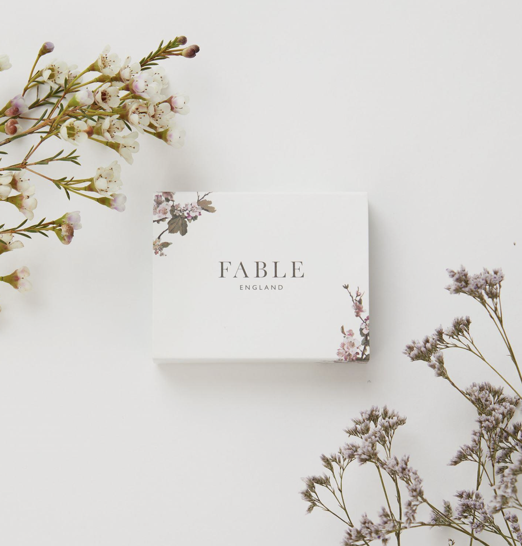 Fable Forget Me Not Silver Bangle