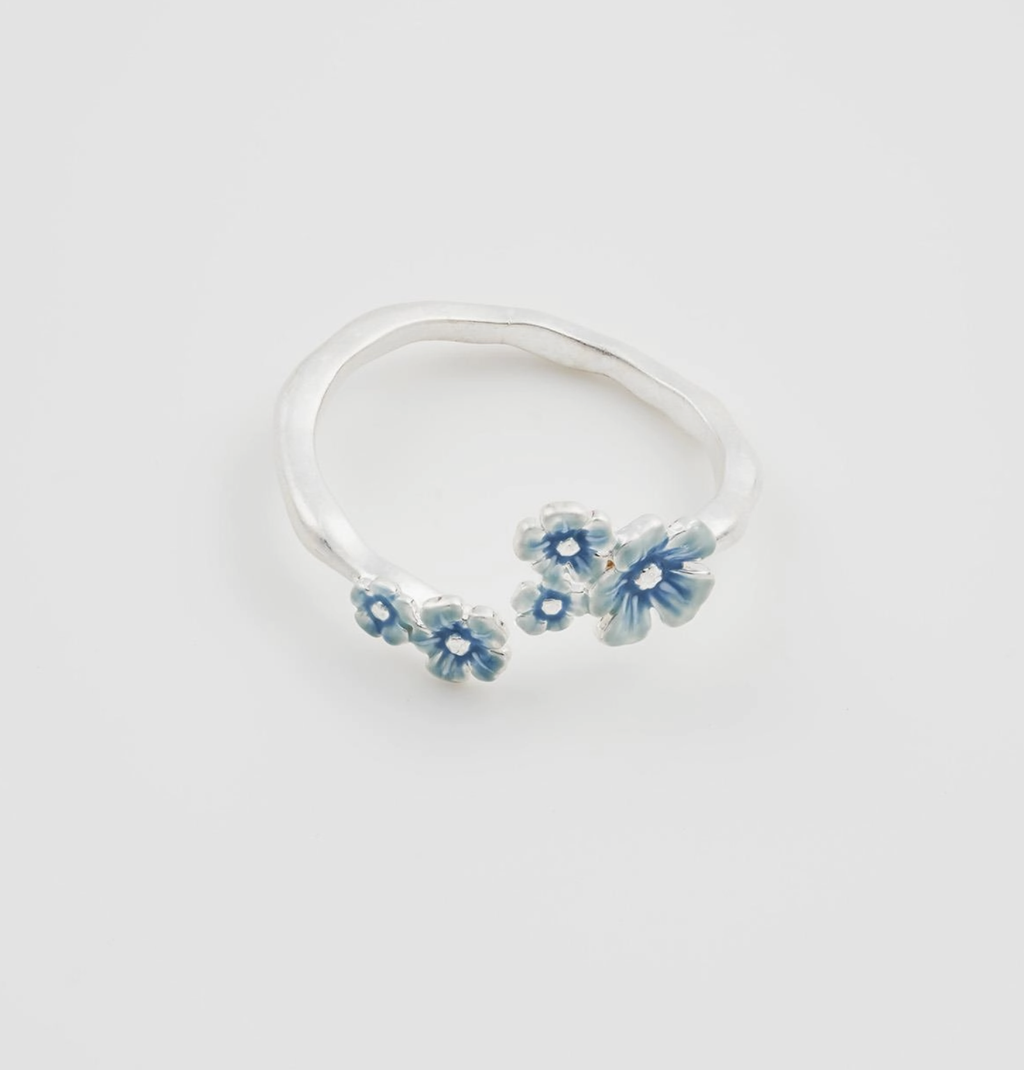 Fable Forget Me Not Silver Ring