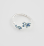 Fable Forget Me Not Silver Ring