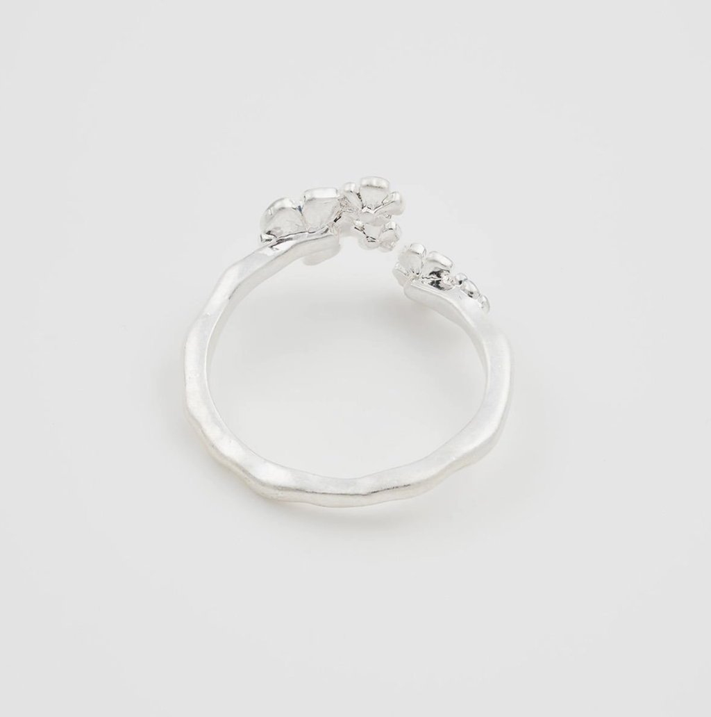 Fable Forget Me Not Silver Ring