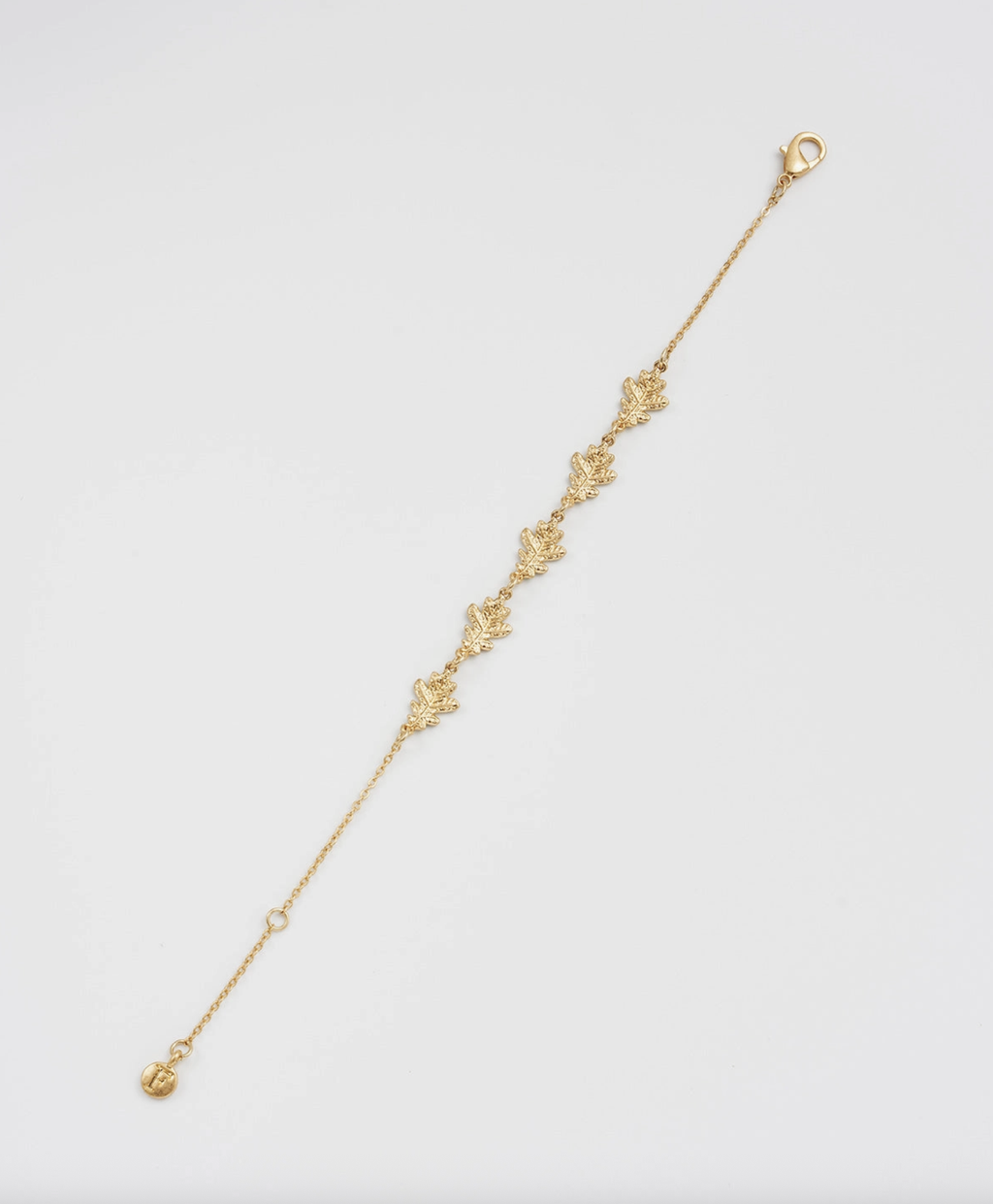 Fable Oak Leaf Bracelet - Gold