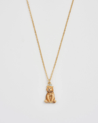Fable Party Bear Gold Chain Necklace