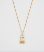 Fable Party Bear Gold Chain Necklace