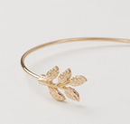 Fable Enamel Blue Butterfly Bangle
