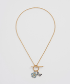 Fable Forget Me Not Charm Toggle Necklace