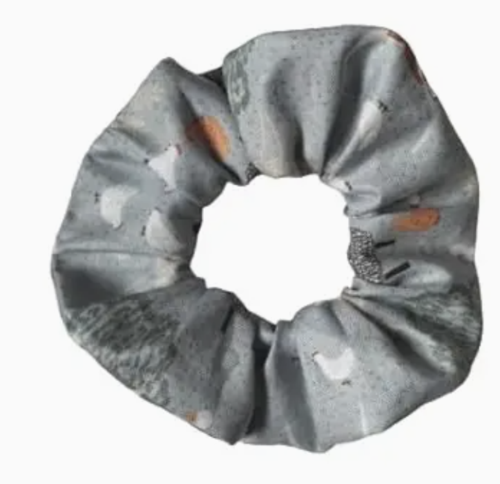 Handmade Scottish Fabric Scrunchie