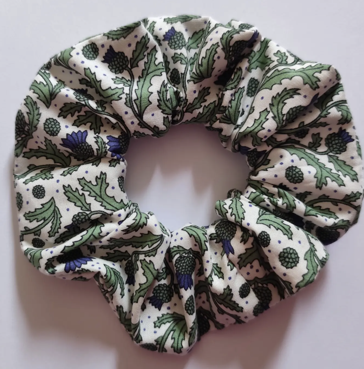 Handmade Scottish Fabric Scrunchie