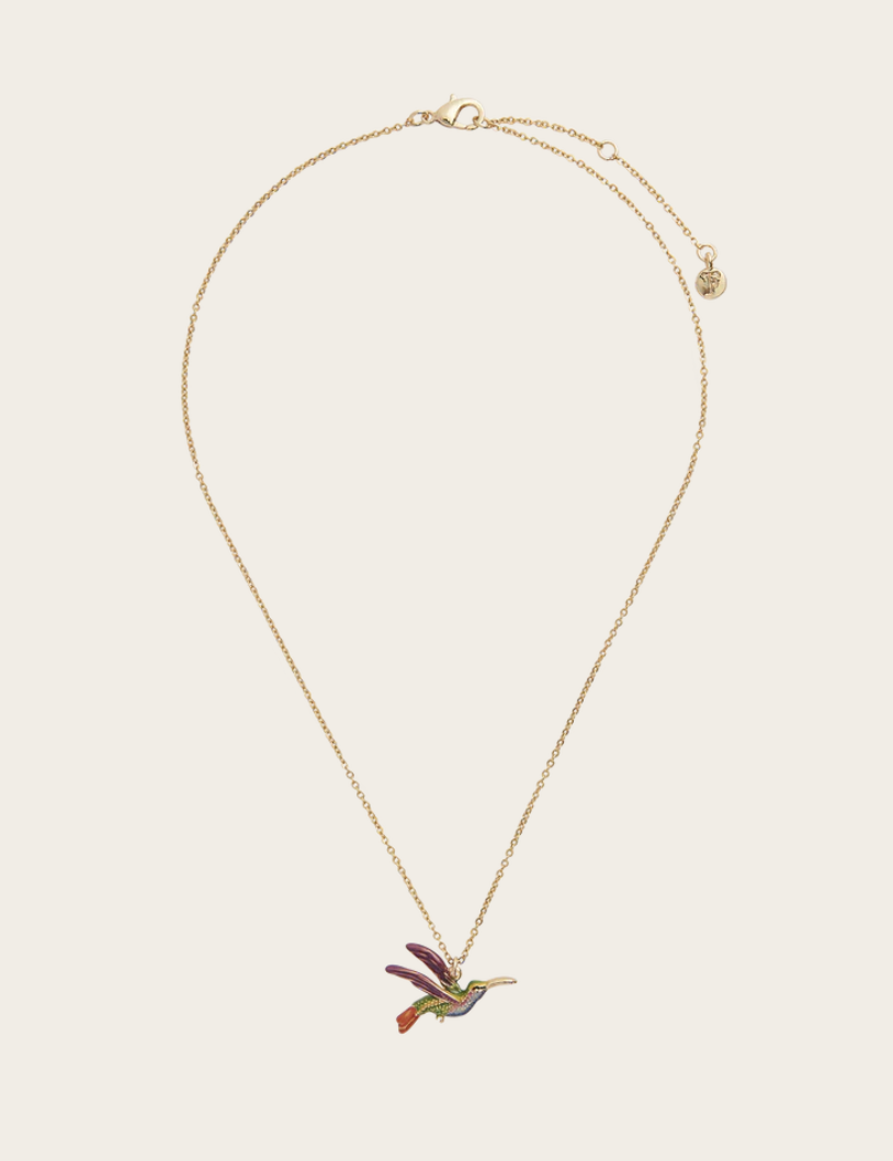 Fable Hummingbird Pendant Necklace
