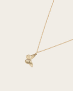 Fable Orange butterfly necklace