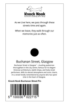 Knock Nook Buchanan Street Enamel Pin
