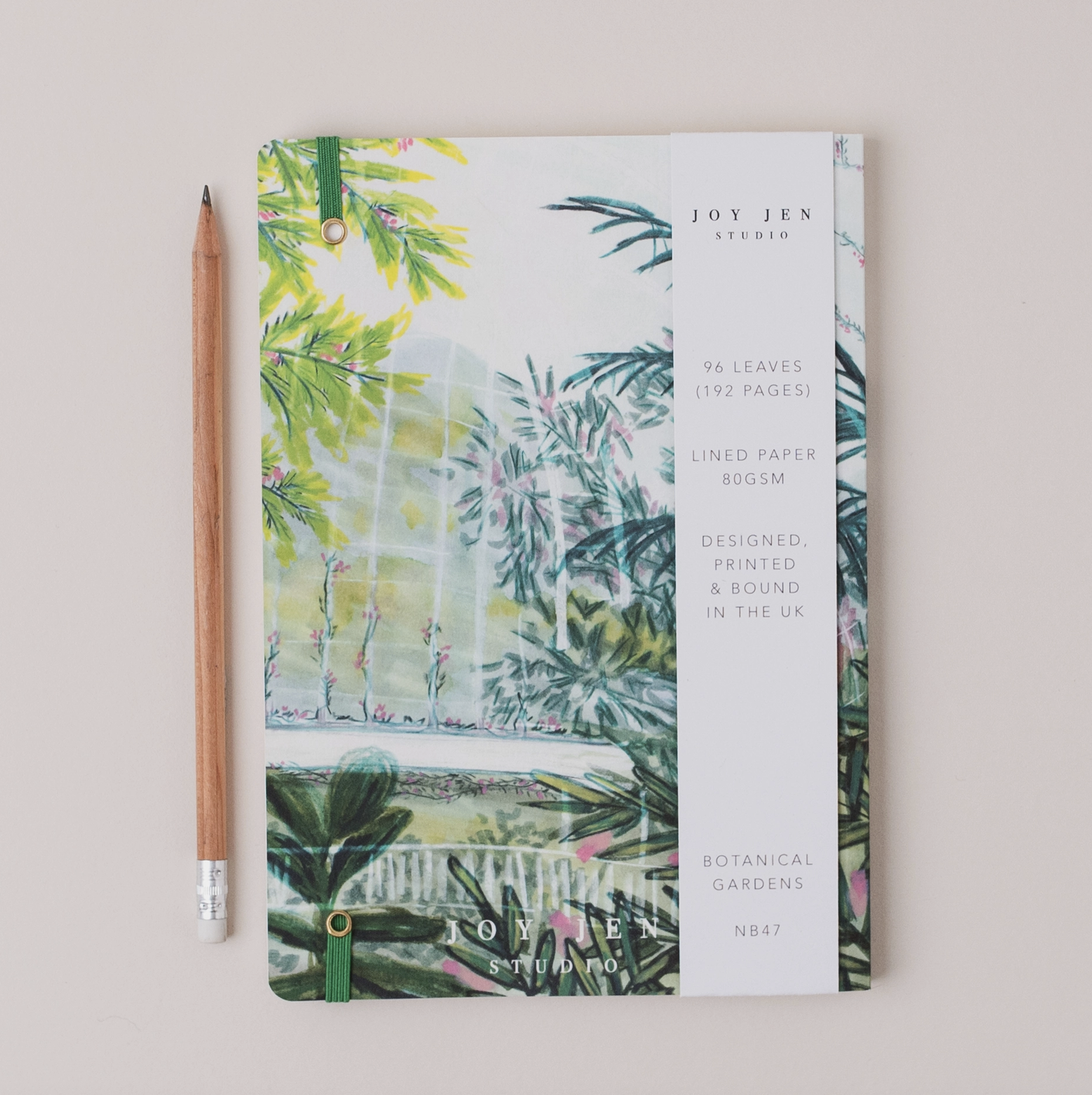 Botanical Gardens Palm House - A5 Notebook