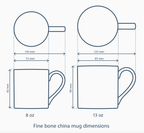Ingletop Fine Bone China Mug