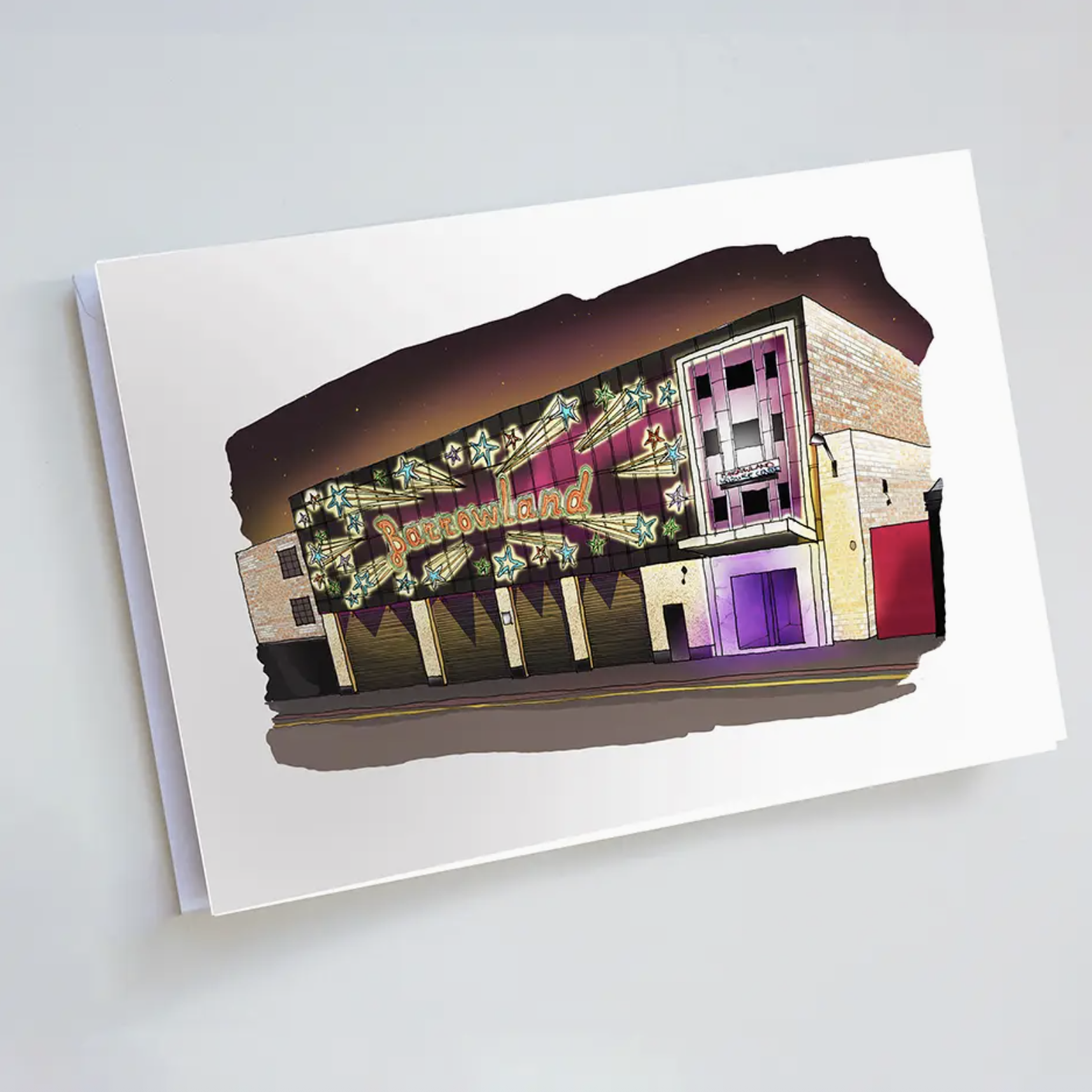 Glasgow Music Greeting Card - Turadh Design Co
