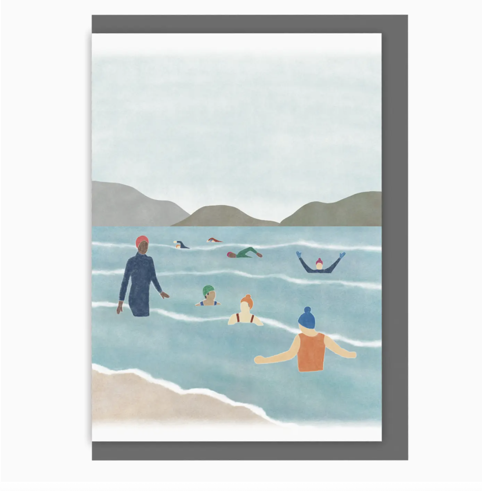 Outdoor Sport Collection Greeting Card
