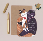 Nine Lives Cats Cards | Love Cards |