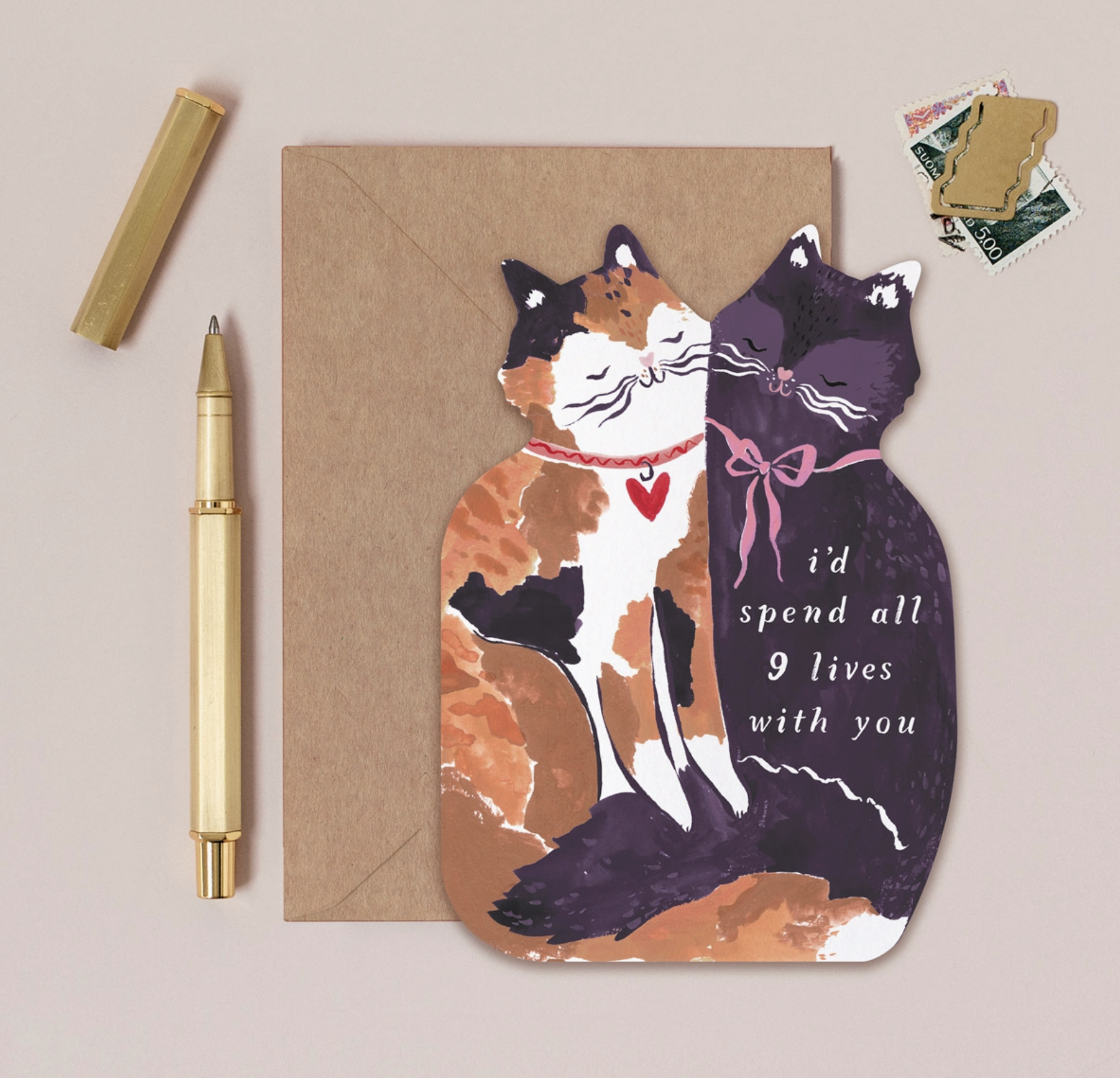 Nine Lives Cats Cards | Love Cards |